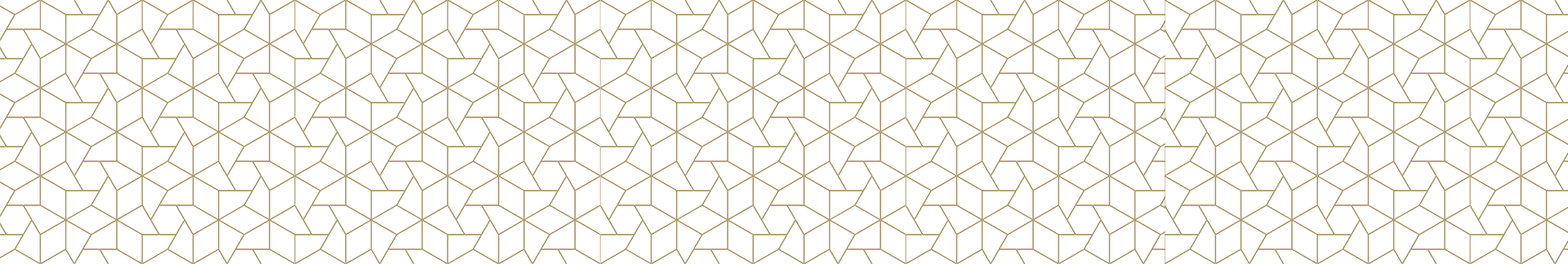 A green and gold pattern with a geometric design.